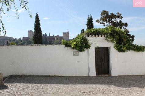 A typical entrance to a Andalusian home called "Carmen"