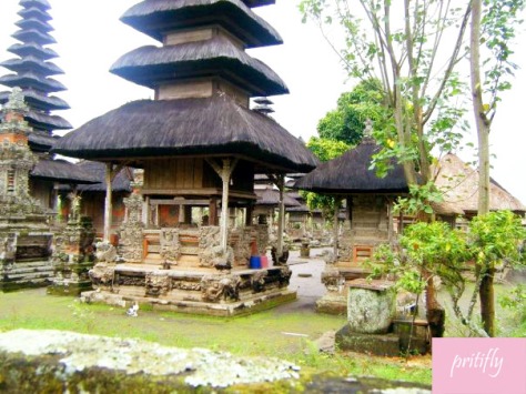 Sample of Balinese architecture as seen in UBUD