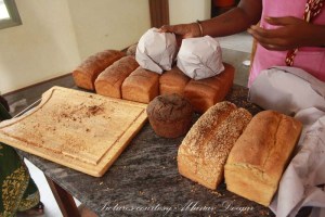 Freshly baked bread@ Auro bakery 