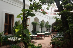 The inviting courtyard@ Neemrana