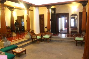 Inside Maison Tamoule- a classic example of architecture in the Tamil quarters
